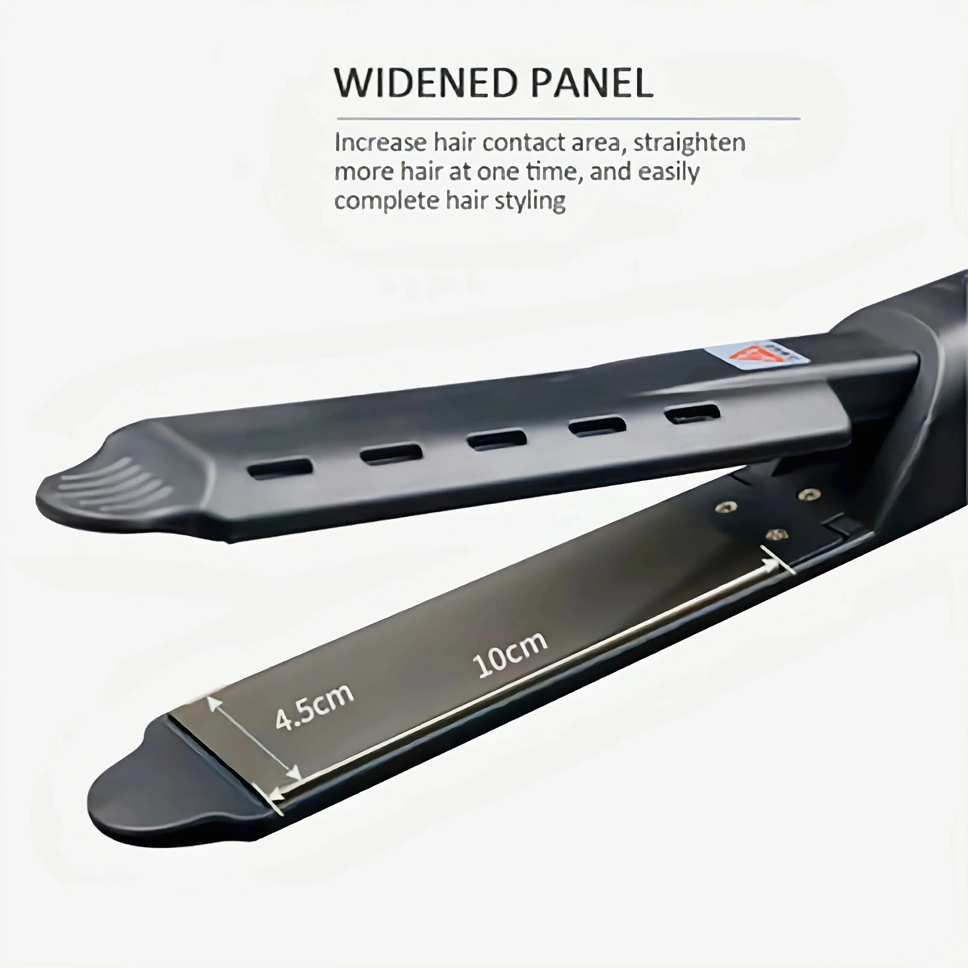 Pro Steam Ionic Flat Iron - Wide Plate, 4 Temp Settings