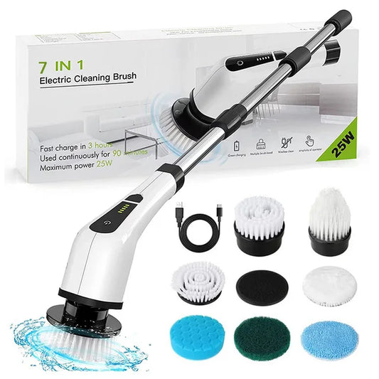 Electric Spin Scrubber Brush - Multi-Functional Power Cleaner