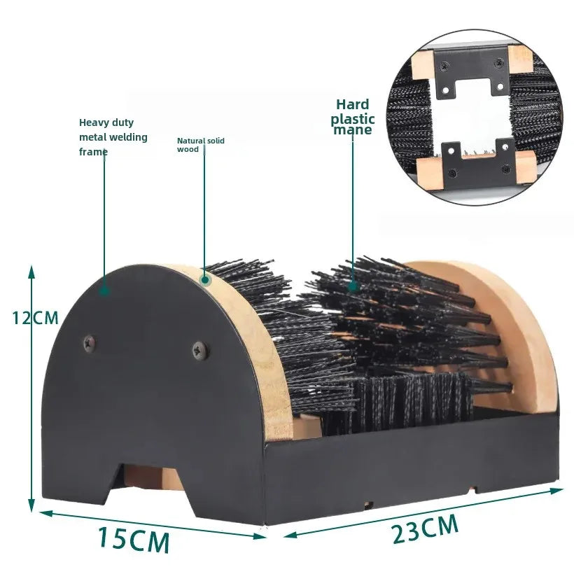 All-Season Shoe Cleaning Brush - Mud & Snow Ready