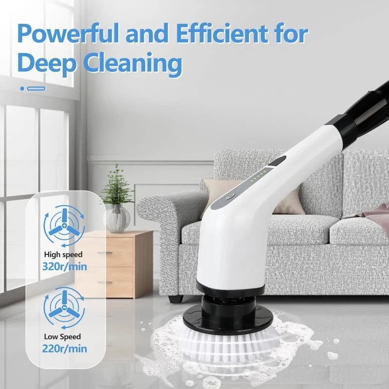 Electric Spin Scrubber Brush - Multi-Functional Power Cleaner